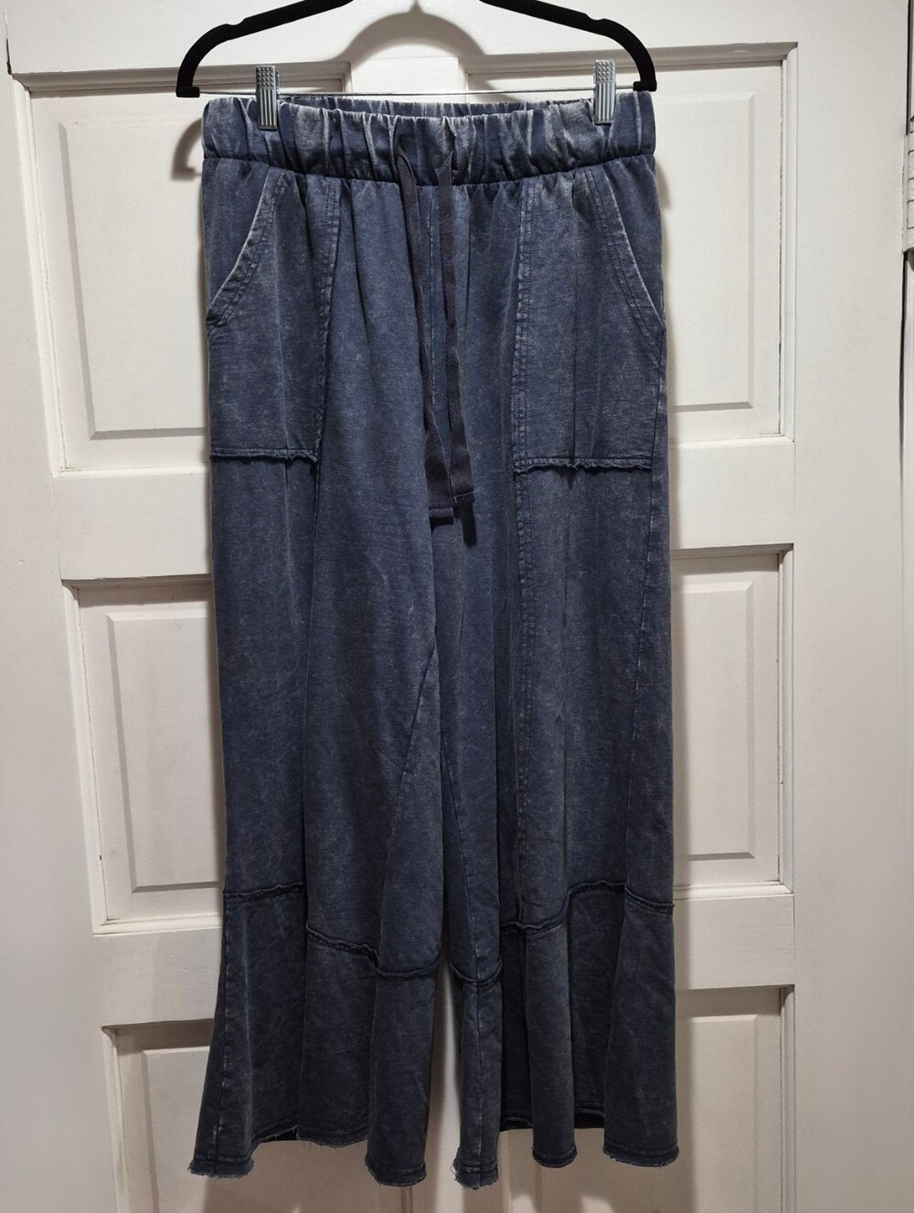 Zenana Mineral Washed Wide Leg Pants – Size Large NWOT